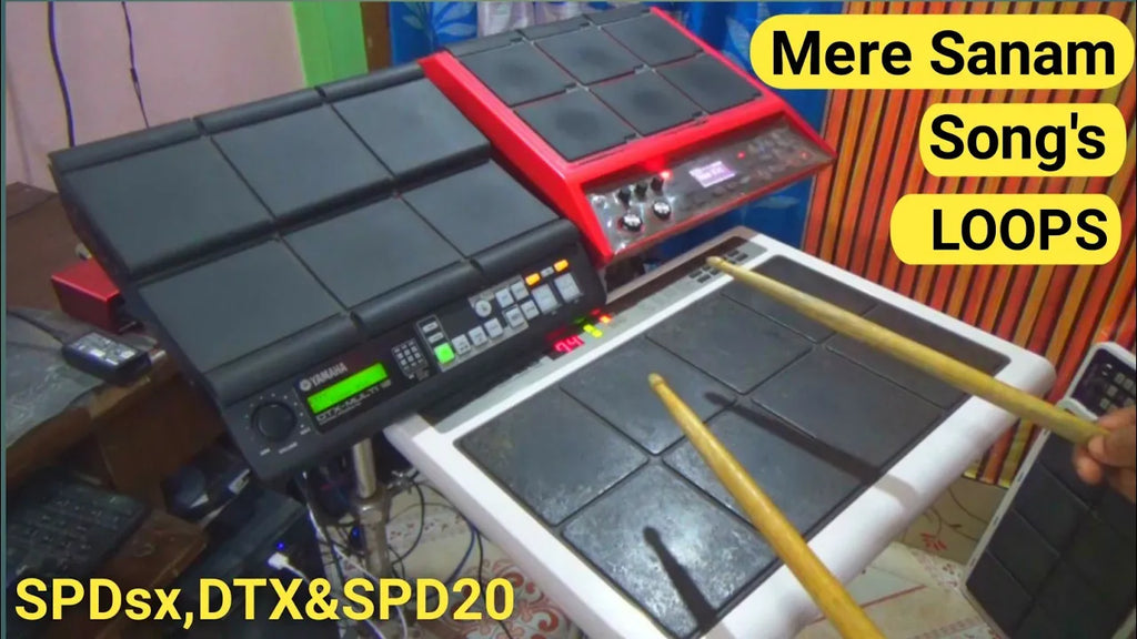Mere Sanam Loops & Tones For SPD-SX, SPD-SXpro, Yamaha DTX, & Others Sampler