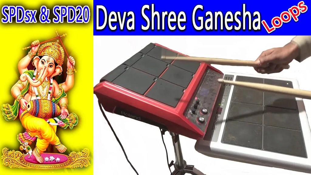 Deva Shree Ganesha For SPD-SX, SPD-SXpro, Yamaha DTX, HPD20, Keybord & Others Sampler Pads