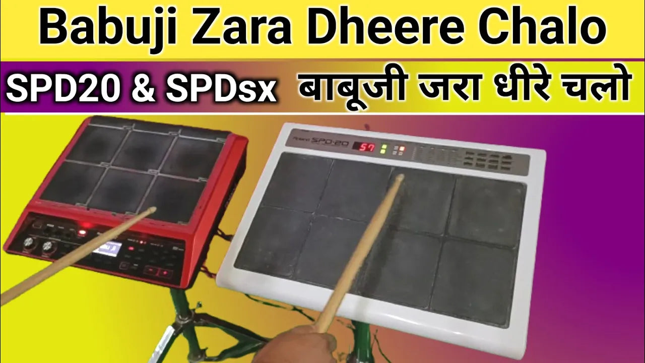 Babuji Zara Dheere Chalo For SPD-SX, SPD-SXpro, Yamaha DTX, & Others Sampler Pads