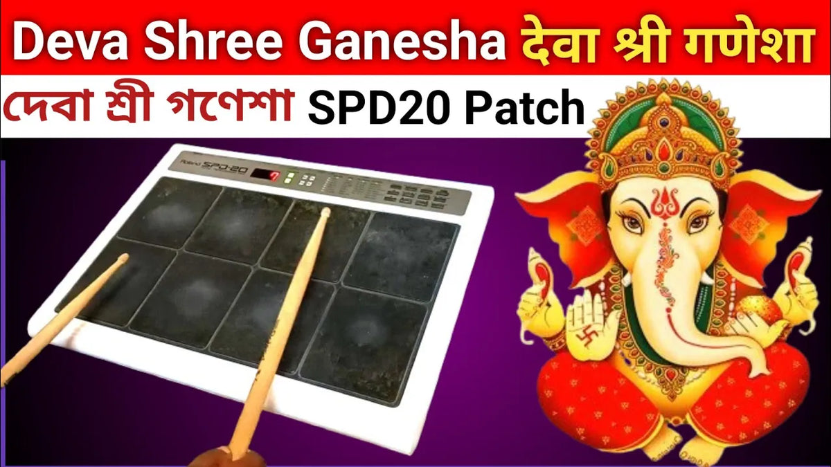 Deva Shree Ganesha Patch Editing For SPD-20, SPD-20PRO & SPD20X