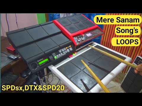 Mere Sanam Loops & Tones For SPD-SX, SPD-SXpro, Yamaha DTX, & Others Sampler